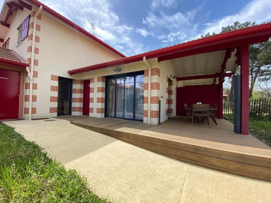 Maison Typee Arcachonnaise Avec Piscine Commune La Teste-de-Buch Esterno foto